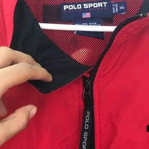 Red Polo Sport Jacket